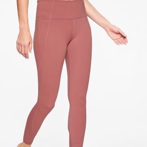 Athleta Salutation 7/8 Tight crushed Berry